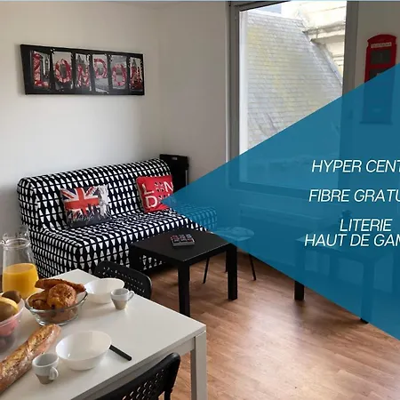 Apartment Hyper Centre - Wifi Fibre Gratuit - Jergweloh - Le Londonien Caen